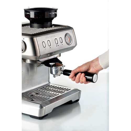 ARIETE 1313 Μηχανή Espresso με Μύλο Άλεσης Silver