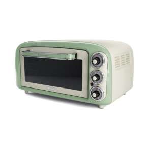 ARIETE 0979/04 Vintage Electric Oven 18L GREEN