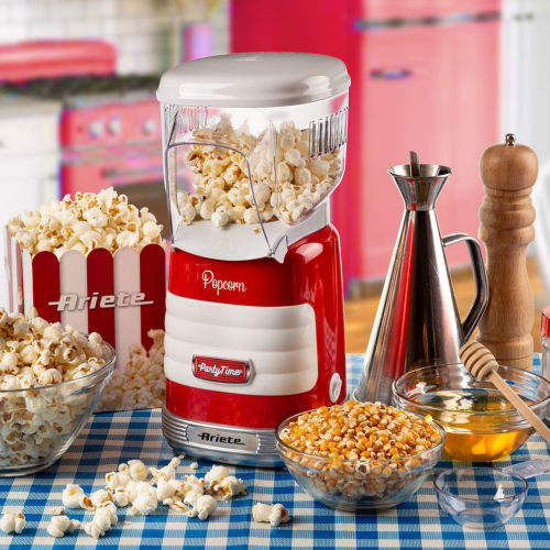 ARIETE 2956/0 Μηχανή Pop Corn Party Time Red