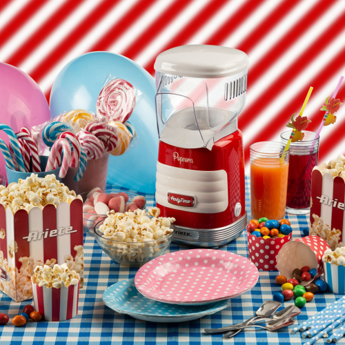 ARIETE 2956/0 Μηχανή Pop Corn Party Time Red