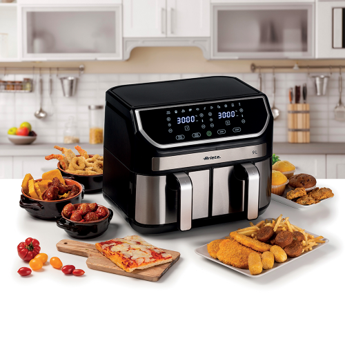 ARIETE 4625 Air Fryer Φριτέζα Αέρος 9L Dual Metal