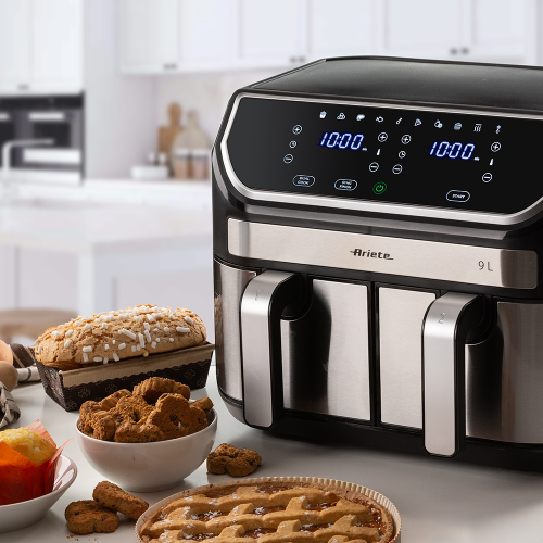 ARIETE 4625 Air Fryer Φριτέζα Αέρος 9L Dual Metal