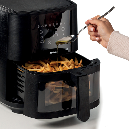 ARIETE 4626 Air Fryer Φριτέζα Αέρος 6L Glass