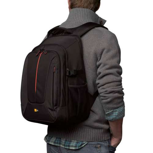 CASE LOGIC Camera Backpack Σακίδιο Πλάτης για DSLR + Laptop 14'' Μαύρη