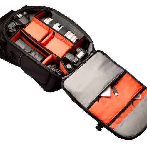CASE LOGIC Camera Backpack Σακίδιο Πλάτης για DSLR + Laptop 14'' Μαύρο