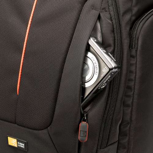 CASE LOGIC Camera Backpack Σακίδιο Πλάτης για DSLR + Laptop 14'' Μαύρο