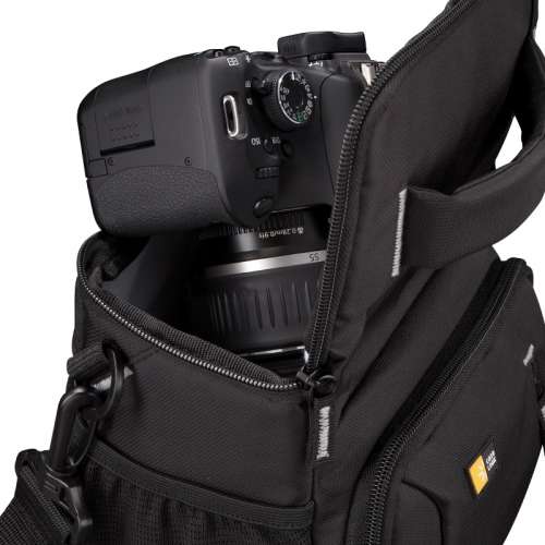 CASE LOGIC Camera Τσάντα Ώμου/Χειρός για DSLR Μαύρη