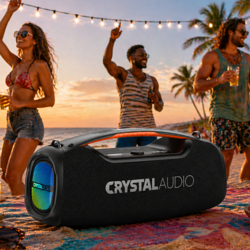 Crystal Audio Groove 100 ΒΤ Speaker Black