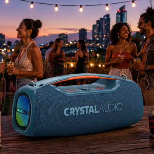 Crystal Audio Groove 100 BT Speaker Blue