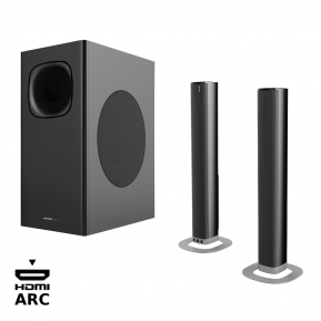 CRYSTAL AUDIO CASB240HD HDMI/Bluetooth Soundbar 2in1 240W