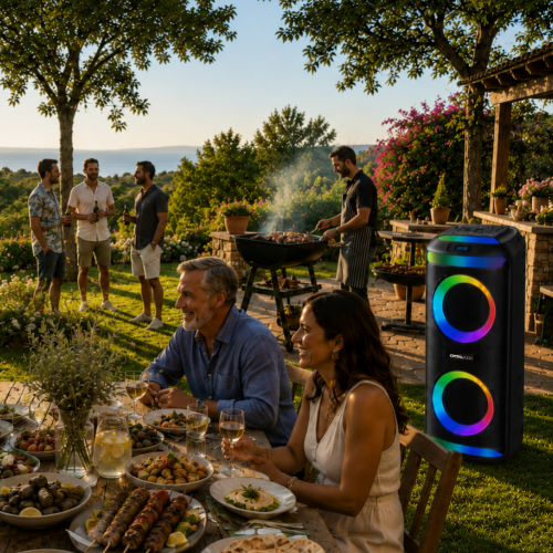 CRYSTAL AUDIO PRT-20 Bluetooth Party Speaker TWS