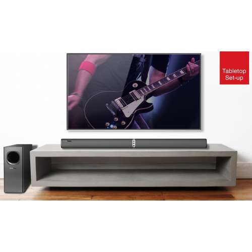 CRYSTAL AUDIO CASB240 Bluetooth Soundbar 2-in-1 240W