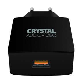 CRYSTAL AUDIO QP-3 QC3.0 port 3.65-6.5V 3A 6.5-9V 2A 9-12V 1.5A Single USB Wall Charger