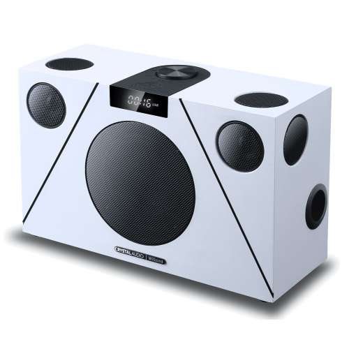 CRYSTAL AUDIO 3D-74 WiSound Speaker ΒΤ/ΗDMI/OPT/AUX White