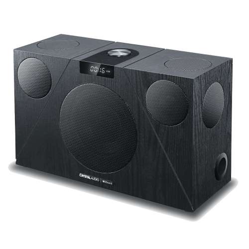 CRYSTAL AUDIO 3D-75 WiSound Speaker BT/HDMI/OPT/AUX Black