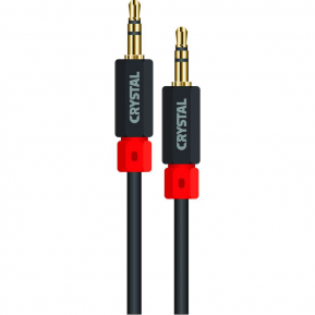 CRYSTAL AUDIO J-MM 0,5m M TO M bl