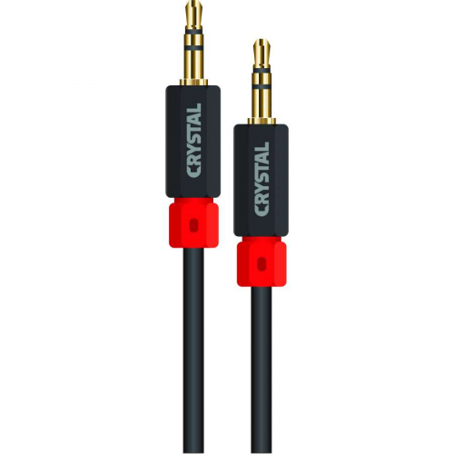 CRYSTAL AUDIO J-MM 0,5m M TO M bl