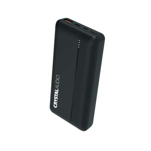 CRYSTAL AUDIO PBK5K POWER BANK 20K mAh PD DUAL BLACK