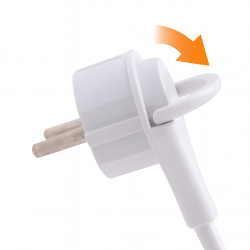 CRYSTAL AUDIO Elegance PSEL6S Λευκό Πολύπριζο Schuko 6 Θέσεων