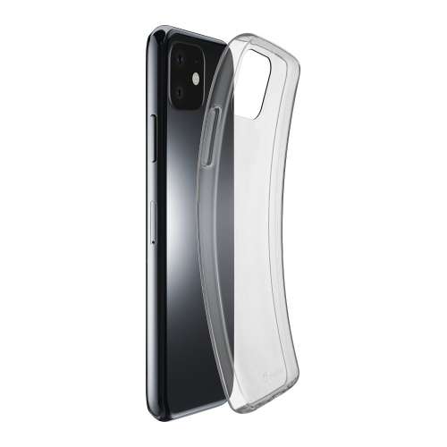 CELLULAR LINE Θήκη Κινητού Σιλικόνης Back Cover Fine για iPhone 11 Διαφανής