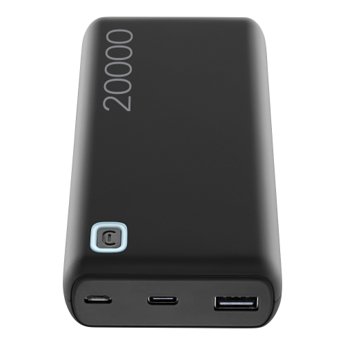 CELLULAR LINE 428630 Power Bank Essence 20000mAh 12W Μαύρο