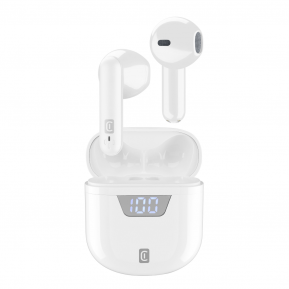 CELLULAR LINE 424007 Seek Bluetooth Ακουστικά TWS με Θήκη Φόρτισης Λευκά