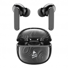CELLULAR LINE 435119 Music Sound Fantasy Bluetooth Ακουστικά TWS με Θήκη Φόρτισης Μαύρα