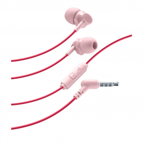 CELLULAR LINE Handsfree Ακουστικά Style Color με βύσμα 3,5mm Ροζ