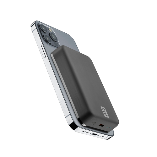 CELLULAR LINE 452376 Power Bank Magsafe 10000mAh 7.5W με Θύρα Type-C Μαύρο