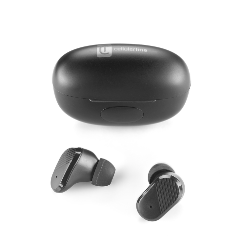 CELLULAR LINE 461330 Bluetooth Ακουστικά TWS Dot με Θήκη Φόρτισης Μαύρη