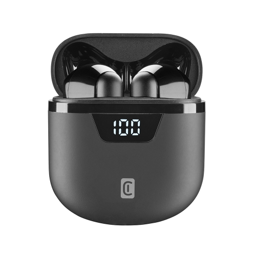 CELLULAR LINE 461460 Bluetooth Ακουστικά TWS Seek Pro με Θήκη Φόρτισης Μαύρα