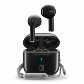 CELLULAR LINE 470073 Rize Bluetooth Ακουστικά TWS με Θήκη Φόρτισης Μαύρα