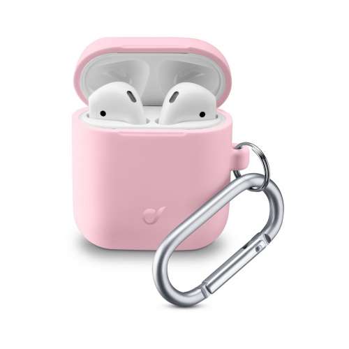 CELLULAR LINE 355790 Θήκη Σιλικόνης Bounce για AirPods 1/2 Ροζ