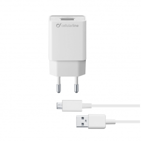 CELLULAR LINE 304002 ACHSMKIT5WMUSBW Charger Kit Samsung 5W MUSB White