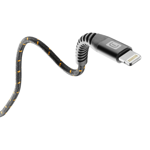 CELLULAR LINE 353208 USB-C Extreme Καλώδιο Συγχρονισμού και Φόρτισης Apple Lightning (1,2m) Μαύρο