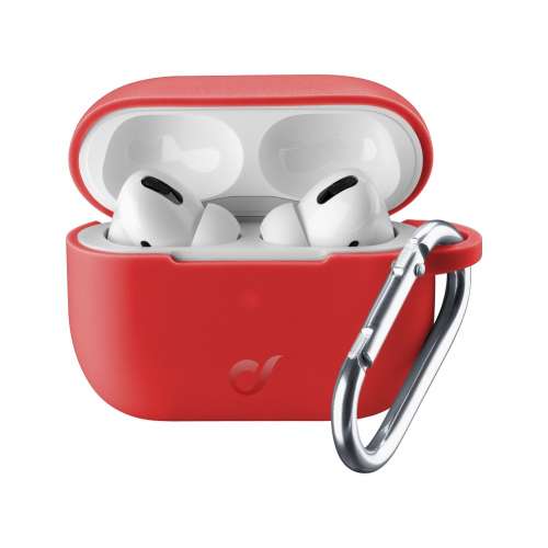 CELLULAR LINE 371806 Θήκη Σιλικόνης Bounce για AirPods Pro Κόκκινη