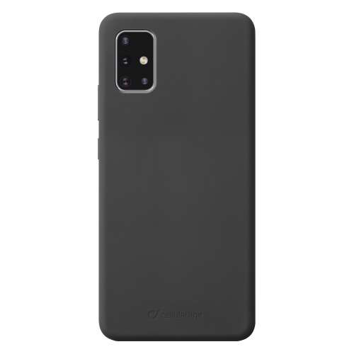 CELLULAR LINE 372926 Sensation Θήκη Κινητού Σιλικόνης Back Cover για Samsung Galaxy A51 Μαύρη