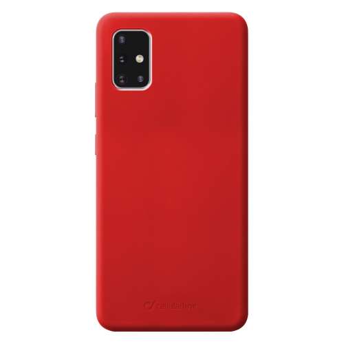 CELLULAR LINE 372964 Sensation Θήκη Κινητού Σιλικόνης Back Cover για Samsung Galaxy A51 Κόκκινη