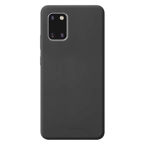 CELLULAR LINE 372919 Sensation Θήκη Κινητού Σιλικόνης Back Cover για Samsung Galaxy A91 Μαύρη