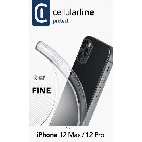 CELLULAR LINE 388545 Fine Θήκη Κινητού Σιλικόνης Back Cover για iPhone 12/12 Pro