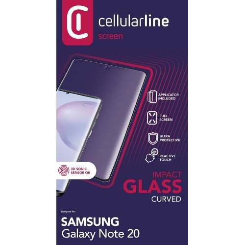 CELLULAR LINE 387579 Γυαλί Προστασίας Οθόνης για Samsung Note 21