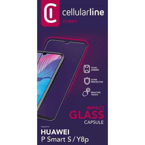 CELLULAR LINE 387234 Γυαλί Προστασίας Οθόνης για Huawei P Smart S