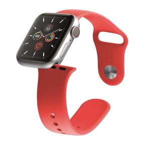 CELLULAR LINE 383090 Urban Λουράκι από Σιλικόνη για Apple Watch Κόκκινο 42/44mm