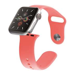 CELLULAR LINE 383120 Urban Λουράκι από Σιλικόνη για Apple Watch Πορτοκαλί 42/44mm