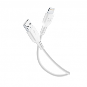 CELLULAR LINE 259593 USB Καλώδιο Συγχρονισμού και Φόρτισης Lightning για Apple (3m) Λευκό