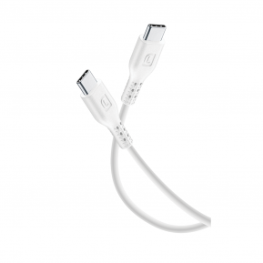 CELLULAR LINE 270420 USB Καλώδιο Συγχρονισμού και Φόρτισης Type-C (1,2m) Λευκό