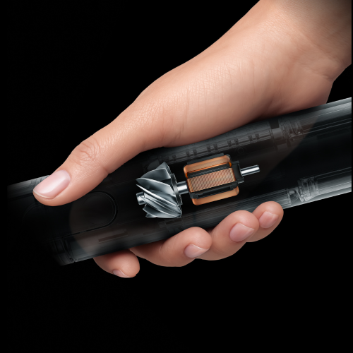 DYSON Pencilvac Fluffycones Matte Black