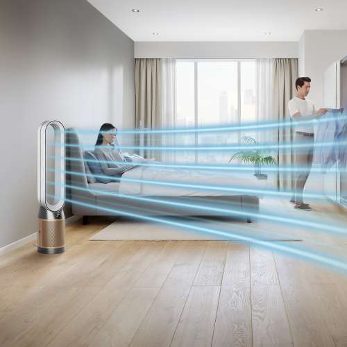 DYSON TP09 Purifier Cool Formaldehyde White/Gold