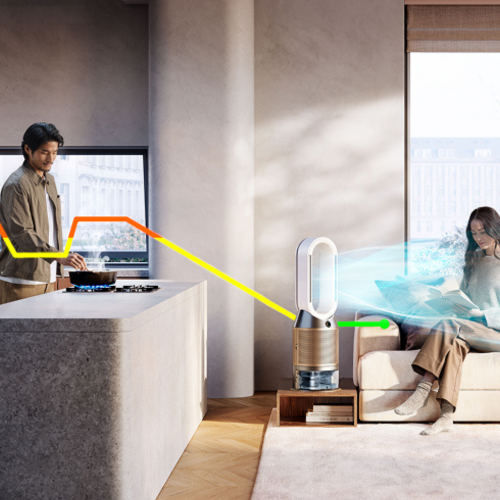 DYSON PH05 Purifier Humidify+Cool PH2 De-NOx White/Gold