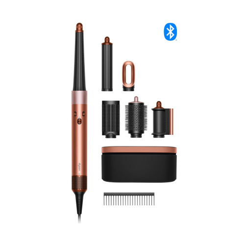 DYSON HS08 Airwrap i.d. Straight+Wavy Amber Silk/Pink Champagne (Gift Pack)